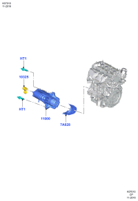 KK1T11000AA-MOTOR AY-STARTER