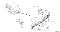 G91383JAMA-BRACKET ASSY-REAR PANEL R