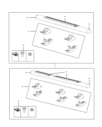82210563AE-Tube side, step kit