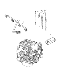 68055948AA-(^)GLOW PLUG NONE
