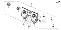 79610TRNH21ZA-Control assy-a/c