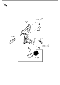 BJS543300-PEDAL,BRAKE