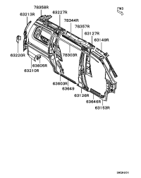 MR125798-PILLAR,FR INR RH