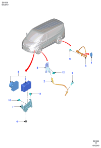 BK212B372AC-Sensor assy-fr