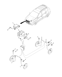 K48920CD000-Sensor assy-frt wheel speed