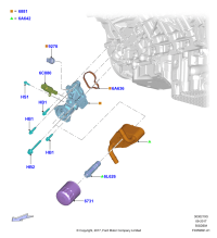 JR3Z6840A-INPUT SHAFT SEAL