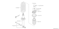 20370AG000-MOUNT STRUT R 4WD