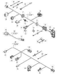 3C8971120BN-Harness-door##