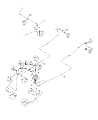 K4861009100-Pipe assy-master cyln