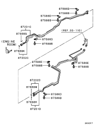 MR360713-Duct, r/a/c discharge