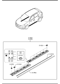 KR1151P50-MOULD(L),SIDE STEP