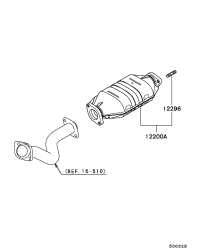 MR323481-CONVERTER ASSY,CATAL