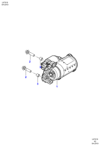 FS111000AA-STARTER12V 9TFORD RANGER 9T