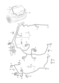 22D971192-Cord assy-camera