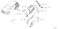 G66315KSMA-Pillar-rear, inner lh