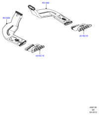 BM51A018C16AA-Rh/heater duct