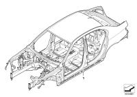 41007111411-Reinforcement, body panel