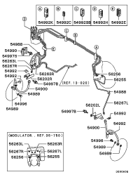 MR510797-BRKT,R/SUSP STAB BAR