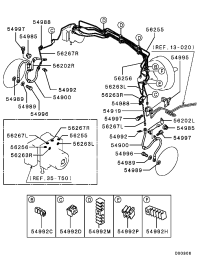 MR510683-JOINT,BRAKEFLUIDLINE