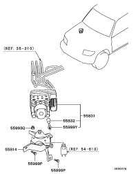 MR527254-HYDR UNIT,BRAKE MODULATOR