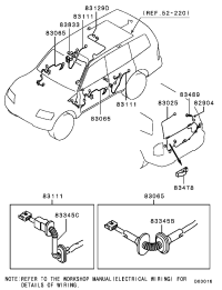 8512A305-HARNESS,FR DOOR