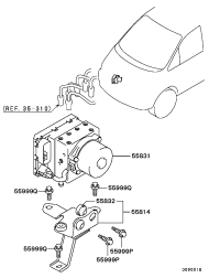 MR510580-HYDR UNIT,BRAKE MODULATOR