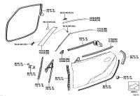 67863WAA01-MOULDING FR DOOR