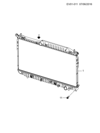 26266657-Radiator (including 11)