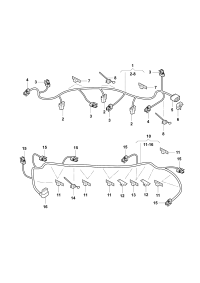 5TD971095D-Harness, parking assist system control unit