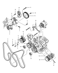 5072440AB-TENSIONER BELT