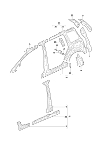 1T0809039A-Panel assy-roof inner