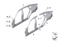 41007954997-Side sash outer lh
