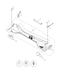 10081955-Panel assy-a/c grille