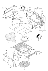 8E9863547-Cover, spare wheel run