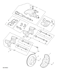 10077656-Pad assy-rr brake