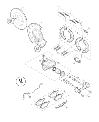SMF100200-Board assy-rr brake