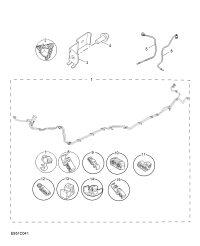 10198586-Clamp fuel line assy