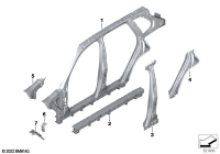 41009624517-Frame assy-side ctr lh