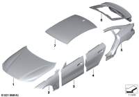 41009626147-Pillar assy-qtr lh