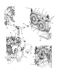 5065240AD-Radiator, crossmember