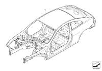 41007899555-Carbon fiber, roof skin, outer
