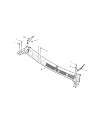 10098504-Seal assy-intake grille side