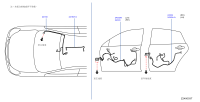 24060EW71B-Harness assy-room lamp
