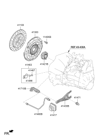 4130032700-COVER ASSY, CLUTCH