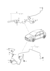 2QD971566-Harness, for heater adj