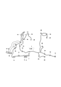 5DL971391A-Wiring harness-seat channel fit