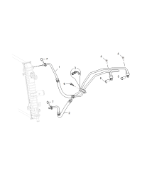 10147186-Tube, oil cooler