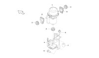 400927347-RETAINER FOR VACUUM PUMP