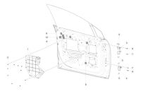 104553600H-HINGE UPR FR DOOR LH