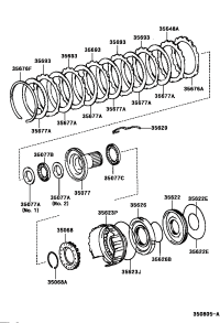 9030199085-RING, O (FOR 1ST & REVERSE BRAKE)
